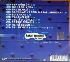 HAKAN TUNÇBİLEK - BAL RENKLİ (2007) DSM CD SIFIR