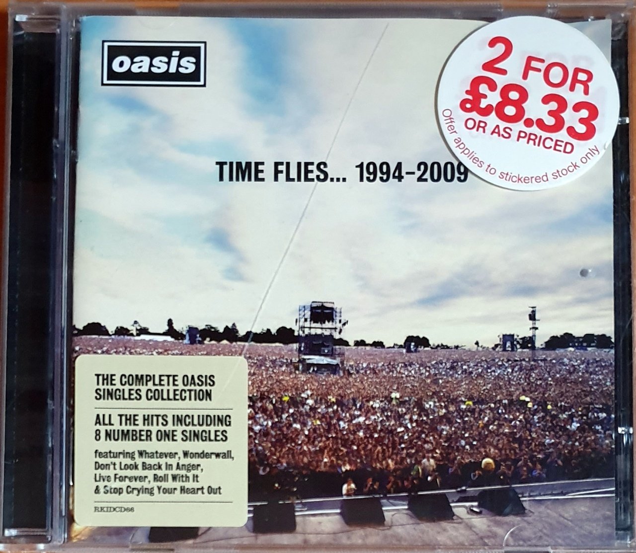 OASIS - TIME FLIES / 1994-2009 (2010) 2CD 2.EL
