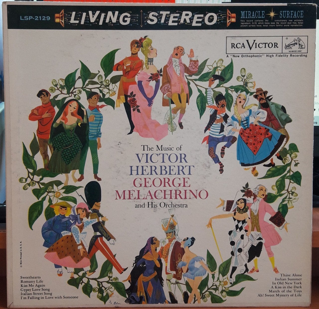 GEORGE MELACHRINO ORCHESTRA - THE MUSIC OF VICTOR HERBERT - PLAK 2.EL