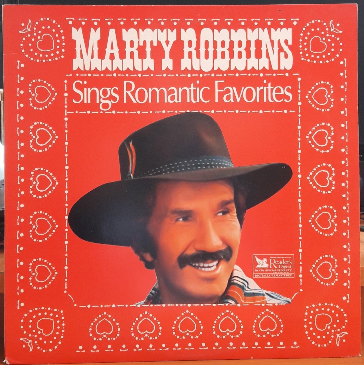 MARTY ROBBINS - SINGS ROMANTIC FAVORITES (1989) - PLAK 2.EL