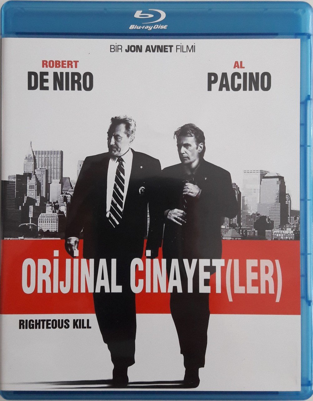 ORİJİNAL CİNAYET(LER) - ROBERT DE NIRO - AL PACINO - JON AVNET - BLU-RAY 2.EL