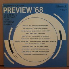 PREVIEW '68 - 12 COMPLETE SELECTIONS FROM 11 DIFERENT ALBUMS, DOC SEVERINSEN, THE RAY CHARLES SINGERS, DICK HYMAN - LP 2.EL PLAK