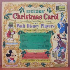 CHRISTMAS CAROL - WALT DISNEY - LP PLAK 2.EL (CHARLES DICKENS)