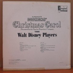 CHRISTMAS CAROL - WALT DISNEY - LP PLAK 2.EL (CHARLES DICKENS)