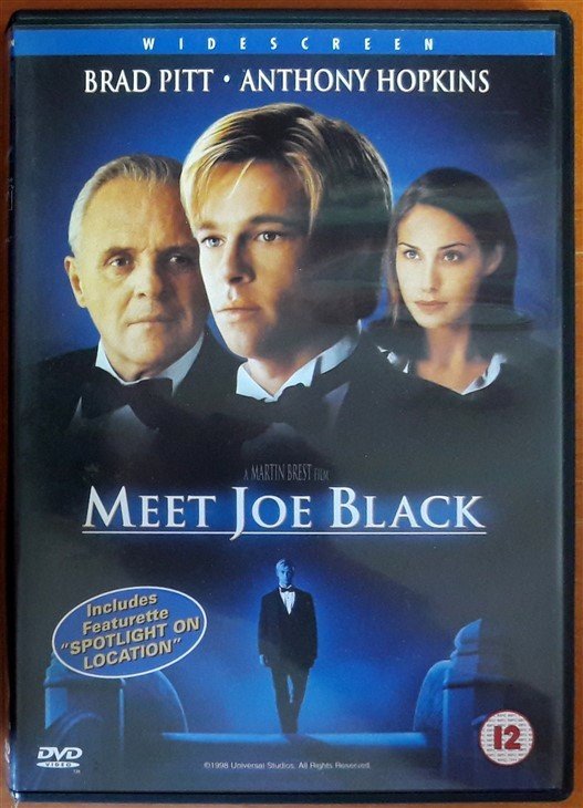 MEET JOE BLACK - BRAD PITT - ANTHONY HOPKINS - DVD 2.EL TR ALTYAZI YOKTUR