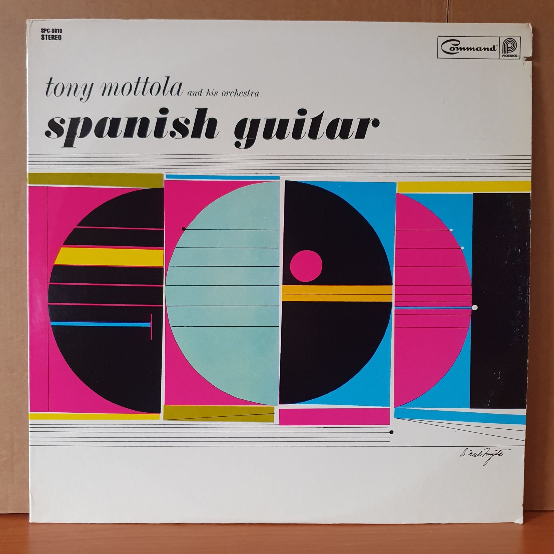 TONY MOTTOLA AND HIS ORCHESTRA - SPANISH GUITAR (1978) - LP 2.EL PLAK
