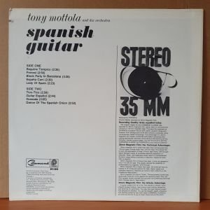 TONY MOTTOLA AND HIS ORCHESTRA - SPANISH GUITAR (1978) - LP 2.EL PLAK