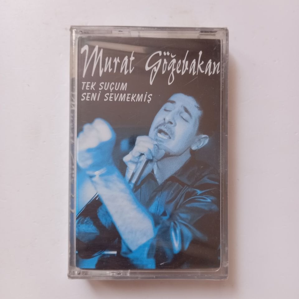 MURAT GÖĞEBAKAN - TEK SUÇUM SENİ SEVMEKMİŞ (1999) - KASET SIFIR