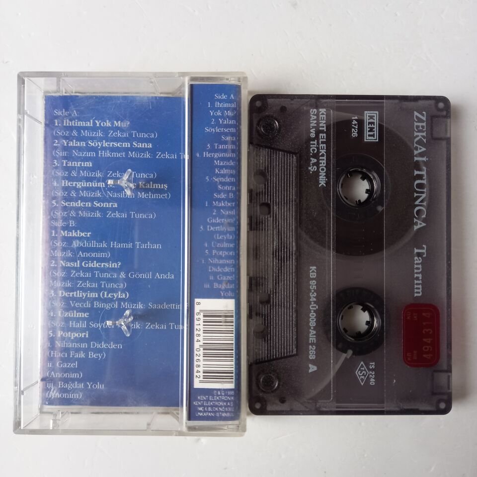 ZEKAİ TUNCA - TANRIM (1993) - KASET 2.EL
