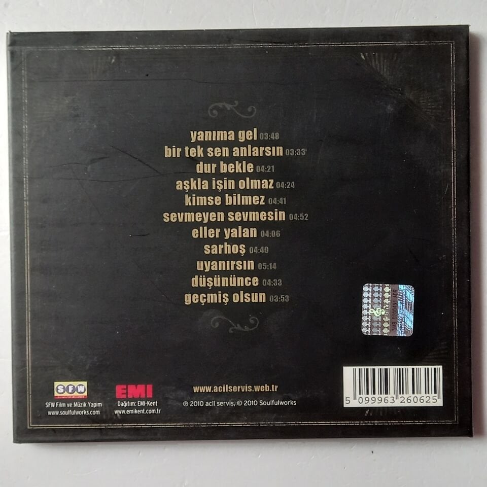 ACİL SERVİS – DUR, BEKLE... (2010) - CD DIGIPAK 2.EL