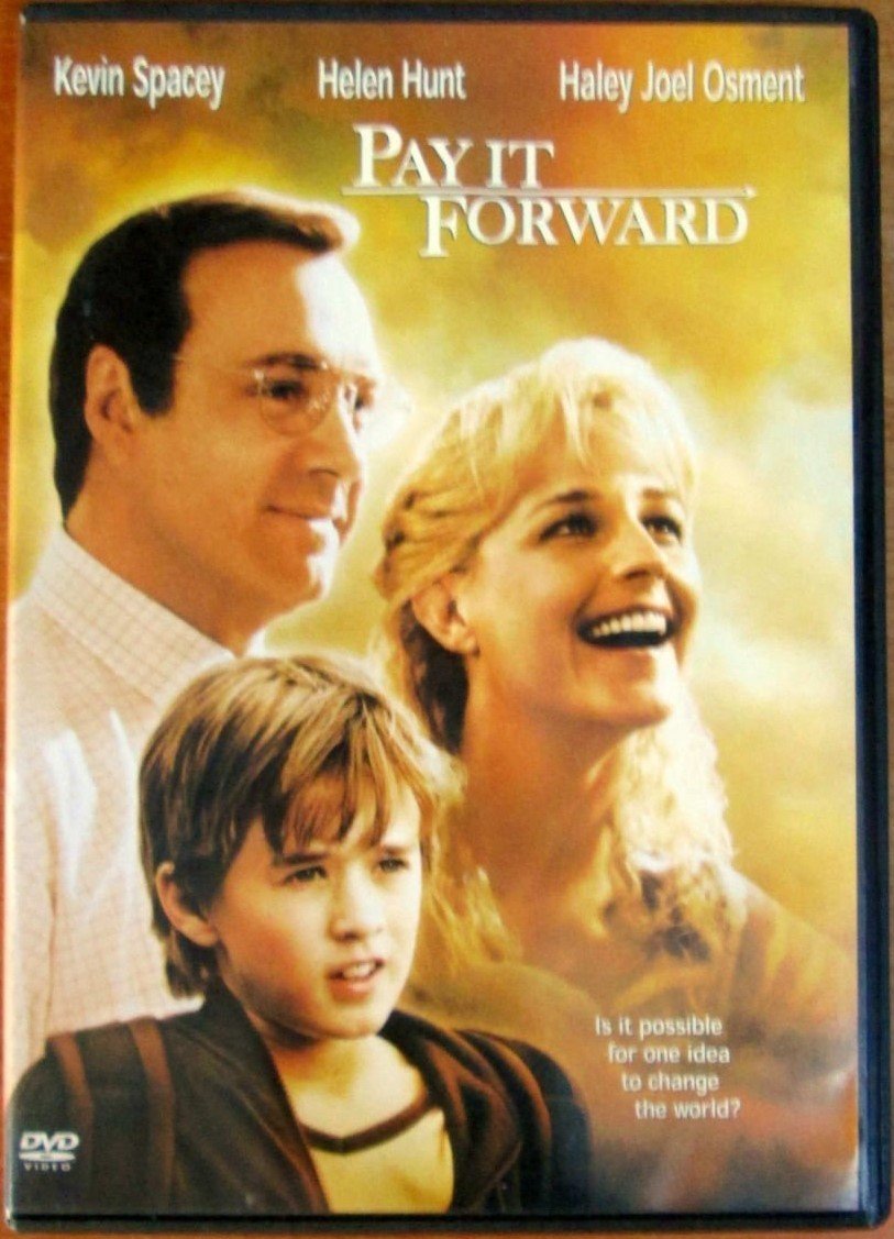 PAY IT FORWARD - KEVIN SPACEY - HELEN HUNT - HALEY JOEL OSMENT - DVD 2.EL
