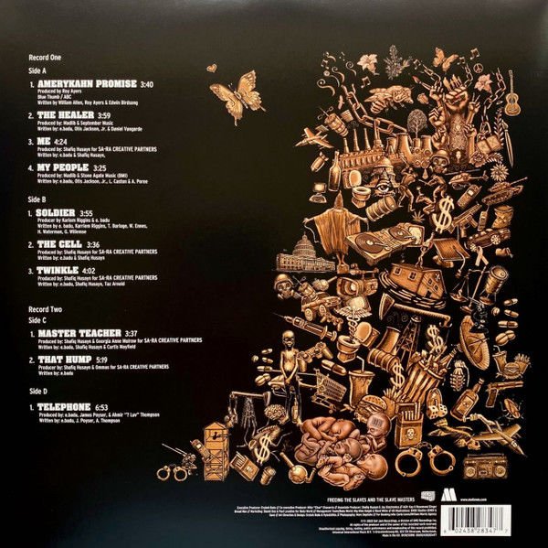 ERYKAH BADU - NEW AMERYKAH part1 (4TH WORLD WAR) (2007) - 2LP 2023 PURPLE COLOURED EDITION SIFIR PLAK