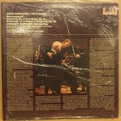 RACHMANINOFF CONCERTO NO.2 ARTUR RUBINSTEIN FRITZ REINER 1984 2.EL PLAK