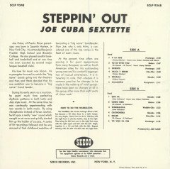 JOE CUBA - STEPPIN' OUT (1963) - PLAK SIFIR
