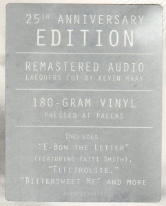 R.E.M. - NEW ADVENTURES IN HI-FI (1996) - 2LP 180GR 2021 25TH ANN. EDITION SIFIR PLAK