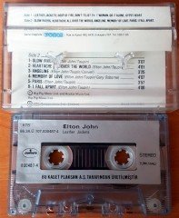 ELTON JOHN - LEATHER JACKETS (1986) PLAKSAN CASSETTE MADE IN TURKEY ''USED''
