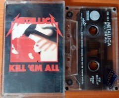 METALLICA - KILL 'EM ALL (1992) YONCA CASSETTE MADE IN TURKEY ''USED''
