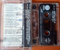 METALLICA - KILL 'EM ALL (1992) YONCA CASSETTE MADE IN TURKEY ''USED''