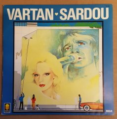 SYLVIE VARTAN & MICHEL SARDOU - LA PREMIERE FOIS QU'ON S'AIMERA / L'ATLANTIQUE (1983) - 7'' 45 DEVİR 2.EL PLAK