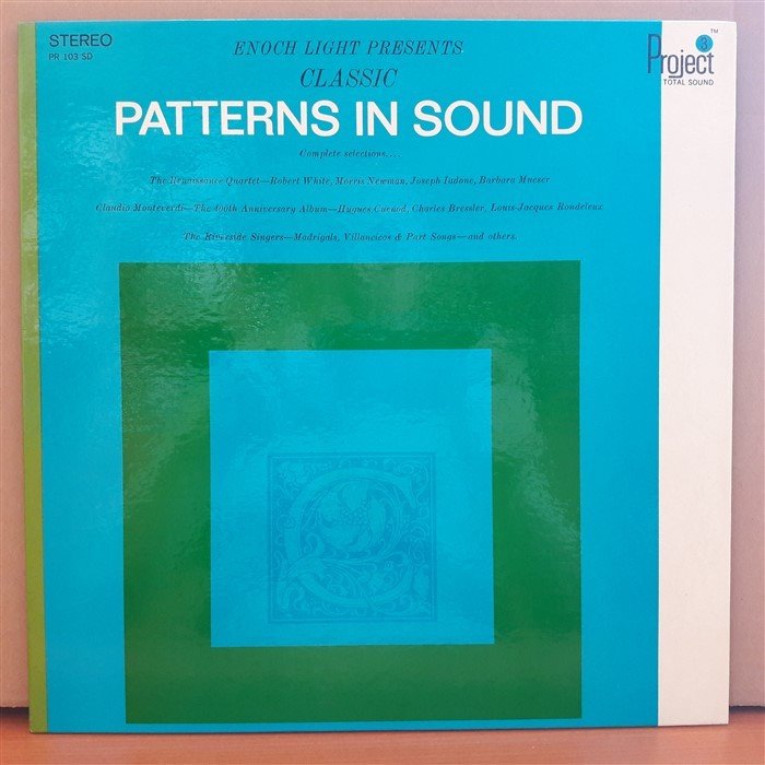PATTERNS IN SOUND - ENOCH LIGHT (1967) - LP 2.EL PLAK