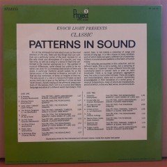 PATTERNS IN SOUND - ENOCH LIGHT (1967) - LP 2.EL PLAK
