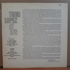 TRINI LOPEZ - AT PJ'S - LP PLAK 2.EL