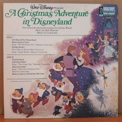 A CHRISTMAS ADVENTURE IN DISNEYLAND (1973) - WALT DISNEY - LP PLAK 2.EL