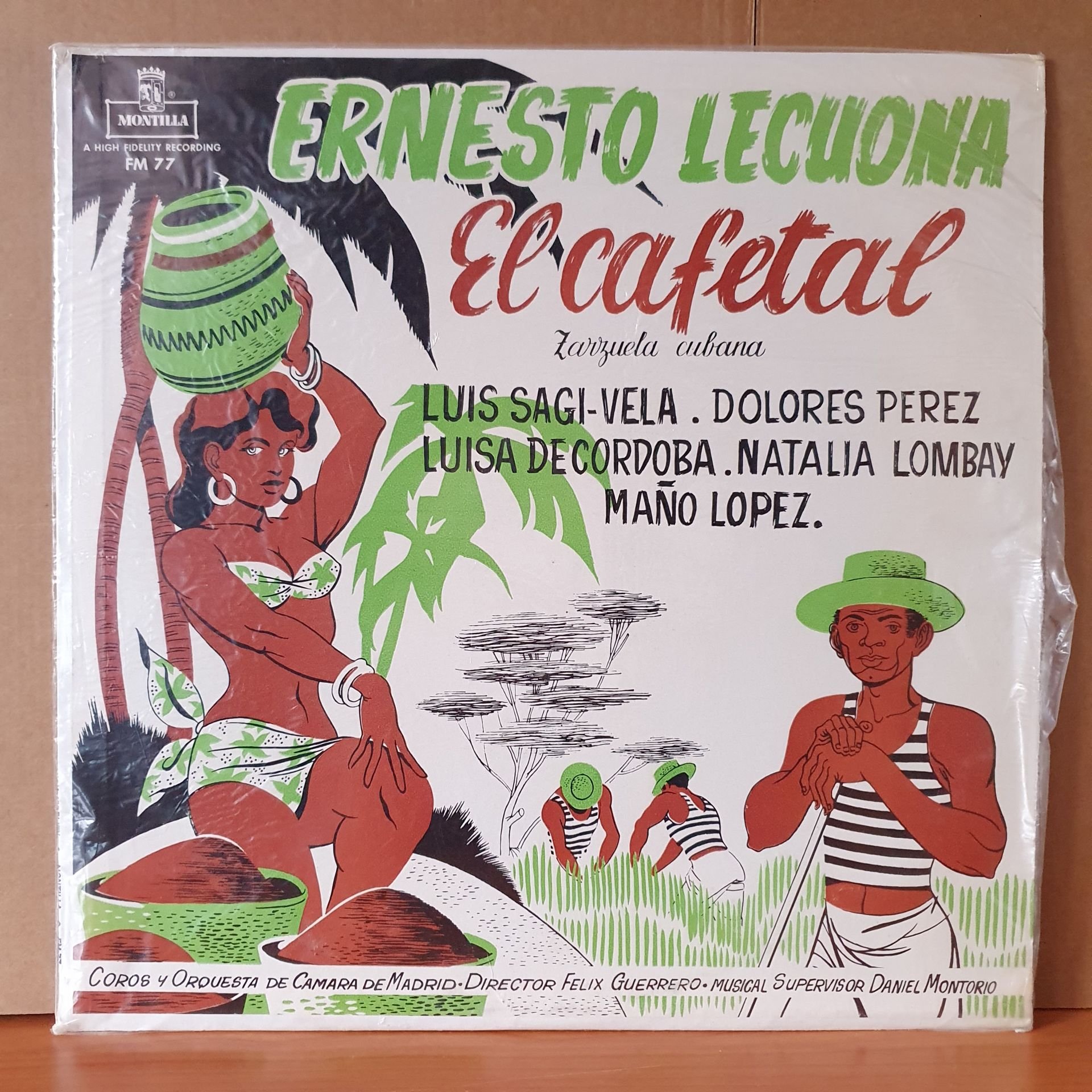 ERNESTO LECUONA - EL CAFETAL - LP 2.EL PLAK