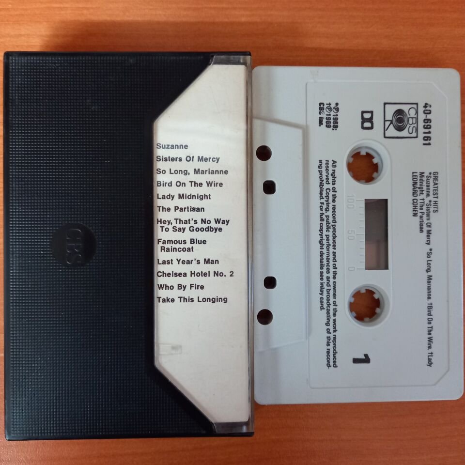 LEONARD COHEN - GREATEST HITS - KASET 2.EL