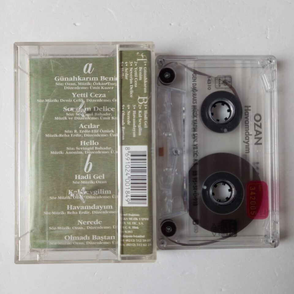 OZAN - HAVAMDAYIM (1995) - KASET 2.EL