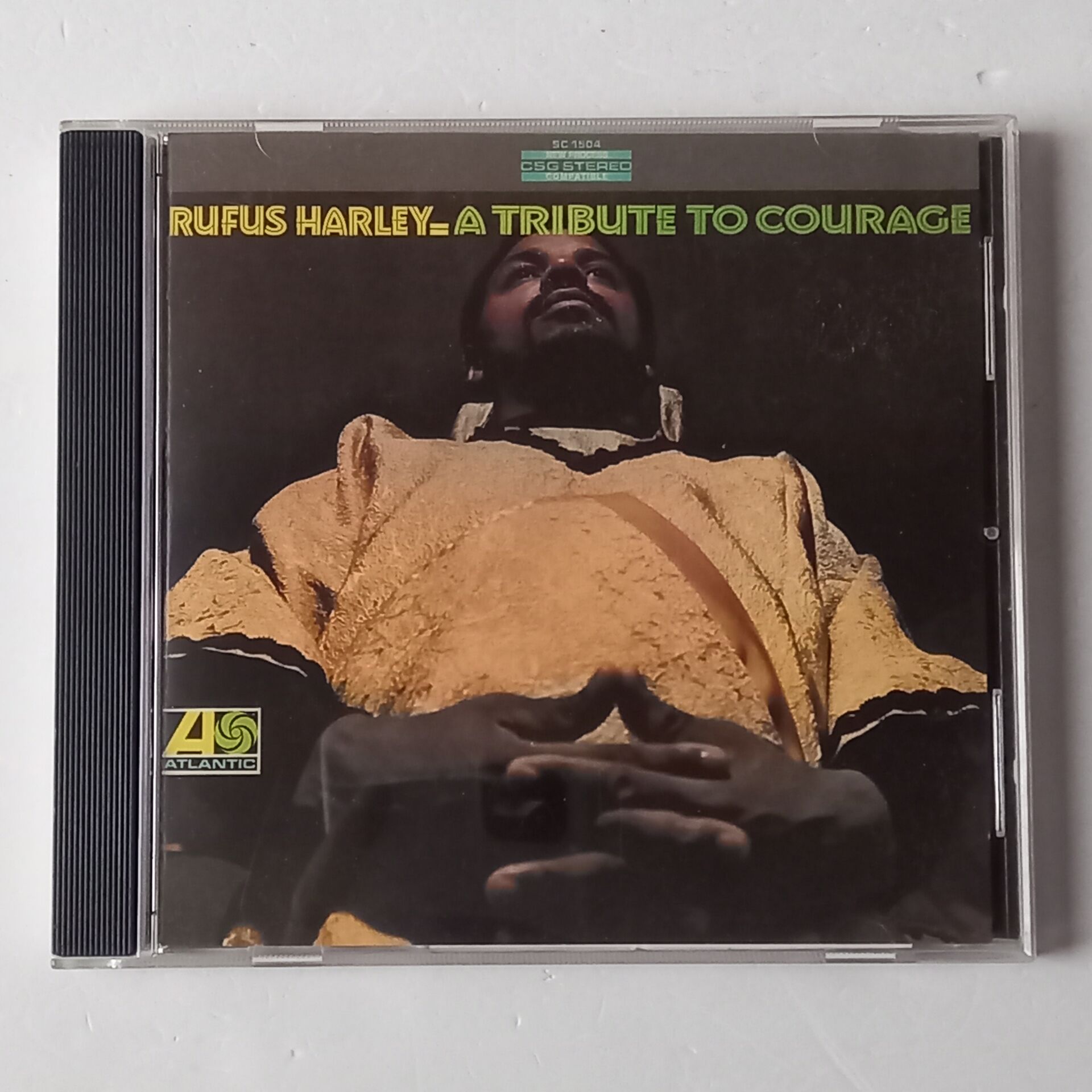 RUFUS HARLEY – A TRIBUTE TO COURAGE (1968) - CD REMASTERED 2018 REISSUE 2.EL