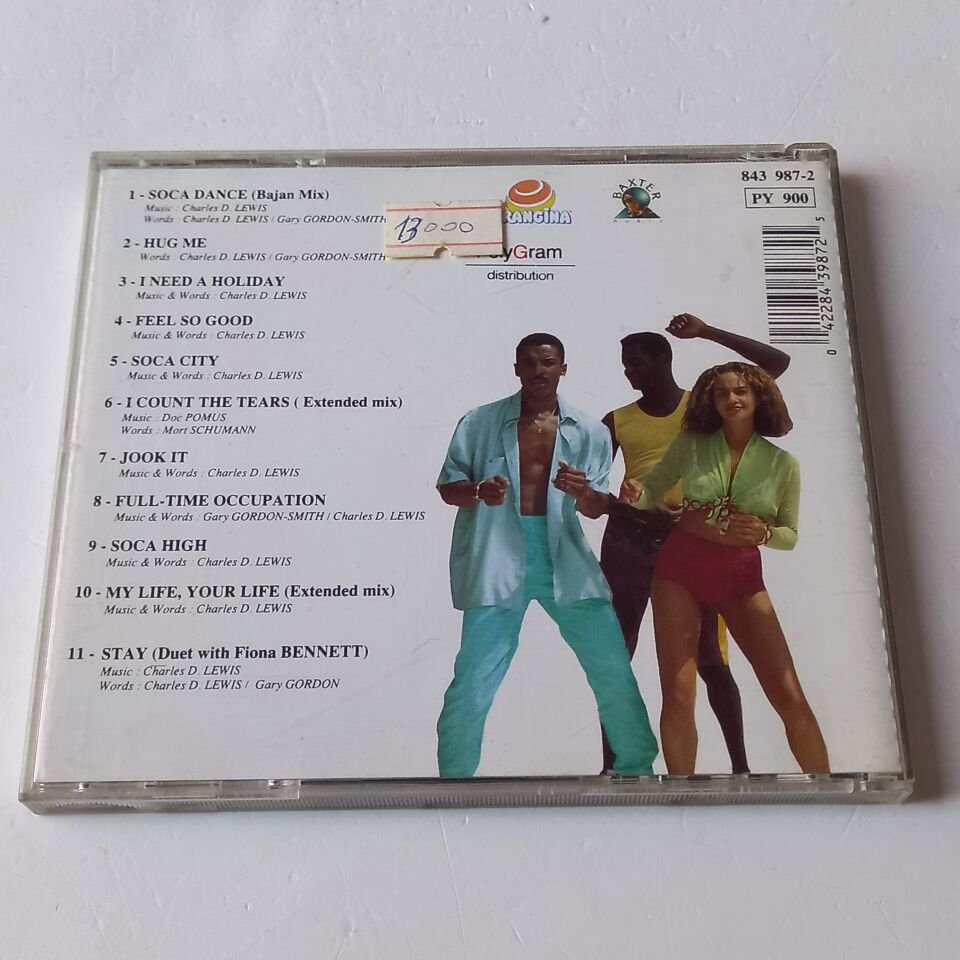 CHARLES D. LEWIS - DO YOU FEEL IT (1990) - CD 2.EL