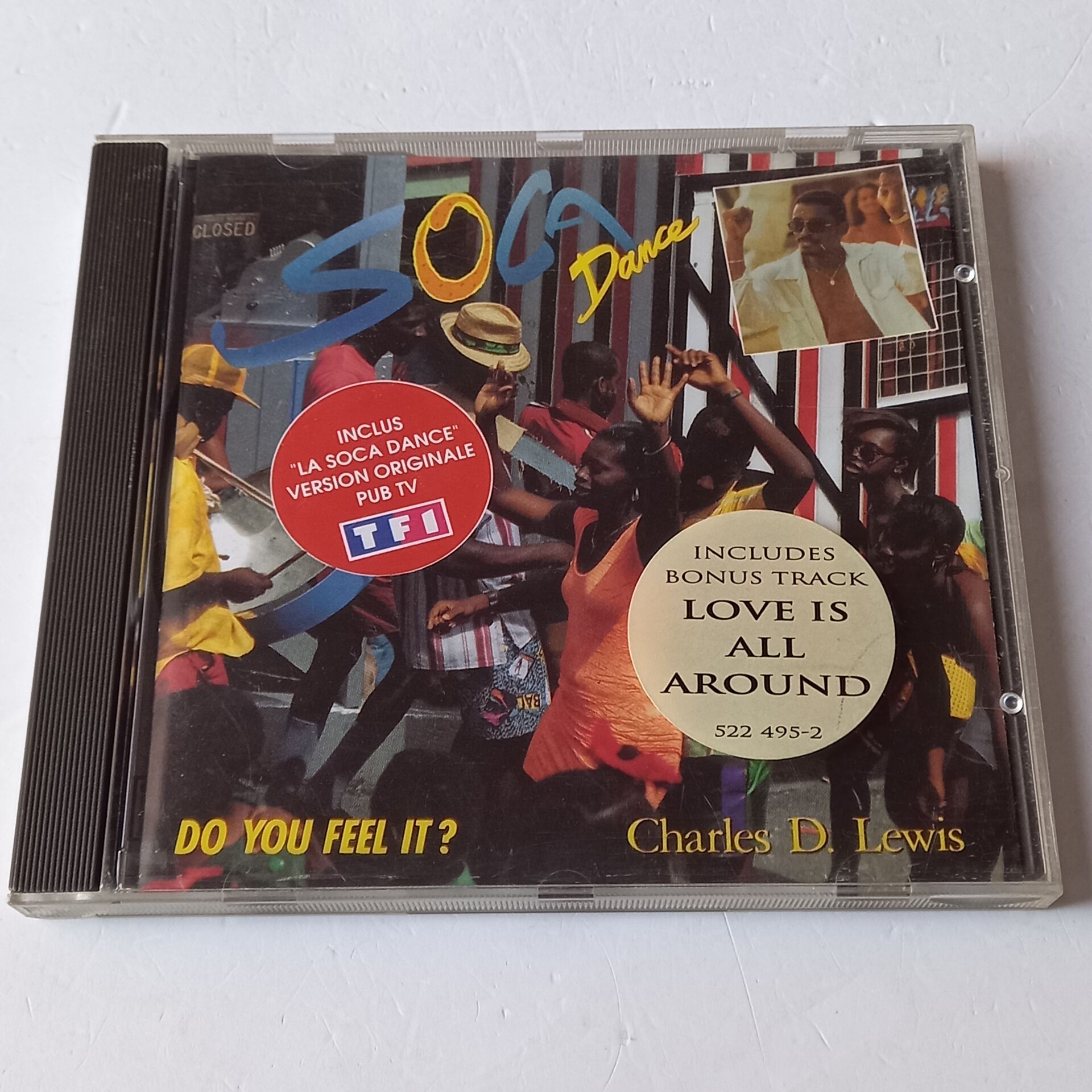 CHARLES D. LEWIS - DO YOU FEEL IT (1990) - CD 2.EL
