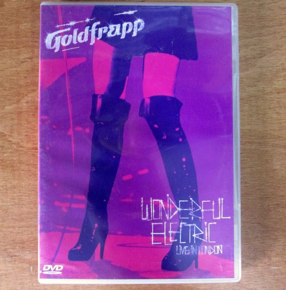 GOLDFRAPP - WONDERFUL ELECTRIC LIVE - 2DVD 2.EL
