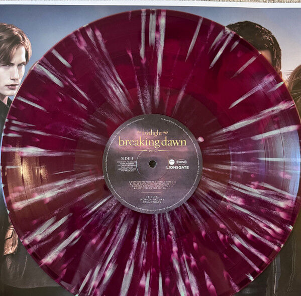 TWILIGHT SAGA : BREAKING DAWN PART 2 (2012) - SOUNDTRACK / VARIOUS ARTISTS - 2xLP 2026  PURPLE & GREEN SPLATTER EDITION SIFIR PLAK