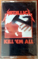 METALLICA - KILL 'EM ALL (1995) RAKS CASSETTE MADE IN TURKEY ''NEW''