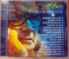 WE ALL LOVE ENNIO MORRICONE / ANDREA BOCELLI CHRIS BOTTI CELINE DION METALLICA CD 2.EL