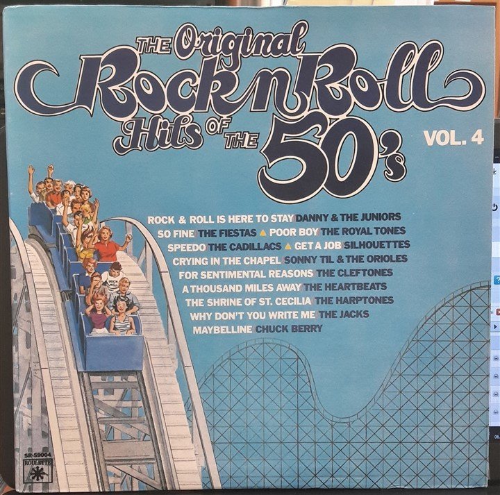 THE ORIGINAL ROCK N ROLL HITS OF THE 50'S VOL.4 (1982) - 2.EL PLAK