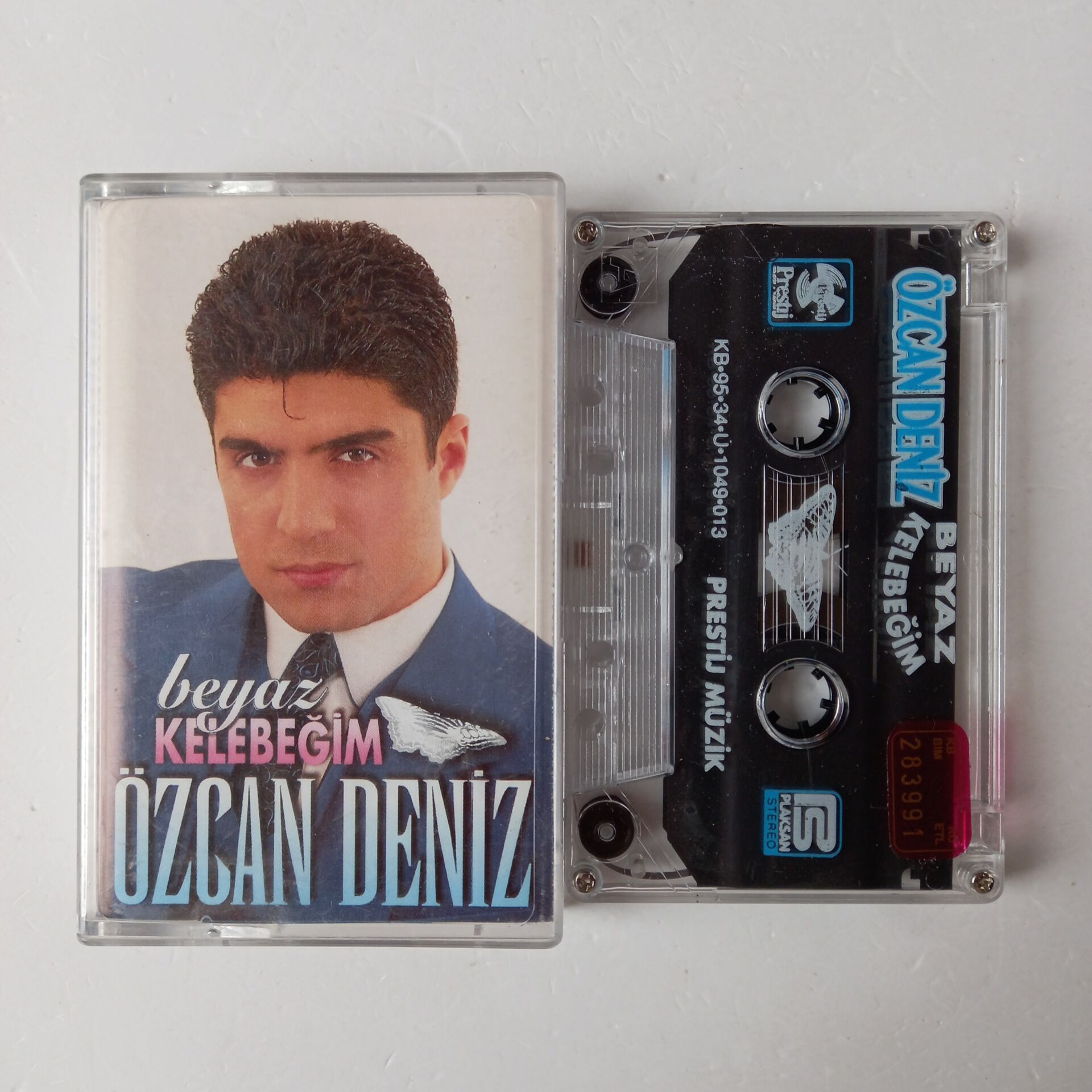 ÖZCAN DENİZ - BEYAZ KELEBEĞİM (1995) - KASET 2.EL