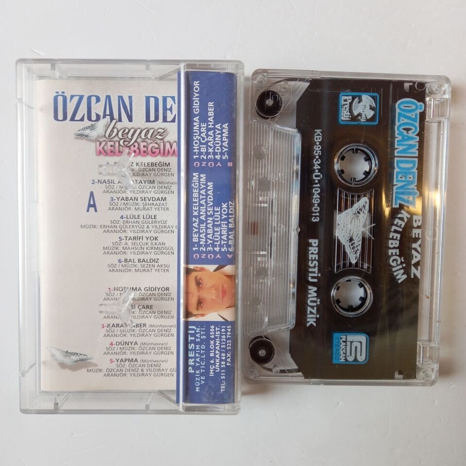 ÖZCAN DENİZ - BEYAZ KELEBEĞİM (1995) - KASET 2.EL