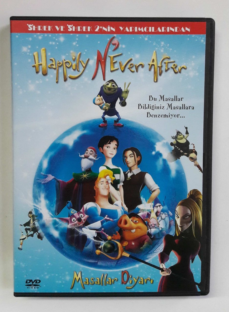 HAPPILY NEVER AFTER MASALLAR DİYARI DVD 2.EL