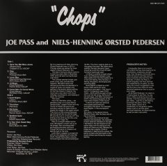 JOE PASS & NIELS-HENNING ØRSTED PEDERSEN - CHOPS (1979) - PLAK SIFIR