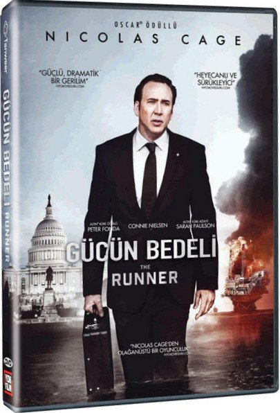 GÜCÜN BEDELİ - THE RUNNER - NICOLAS CAGE - PETER FONDA - CONNIE NIELSEN - DVD 2.EL