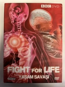 FIGHT FOR LIFE - YAŞAM SAVAŞI - BBC - 3 DVD KALIN KUTU 2.EL