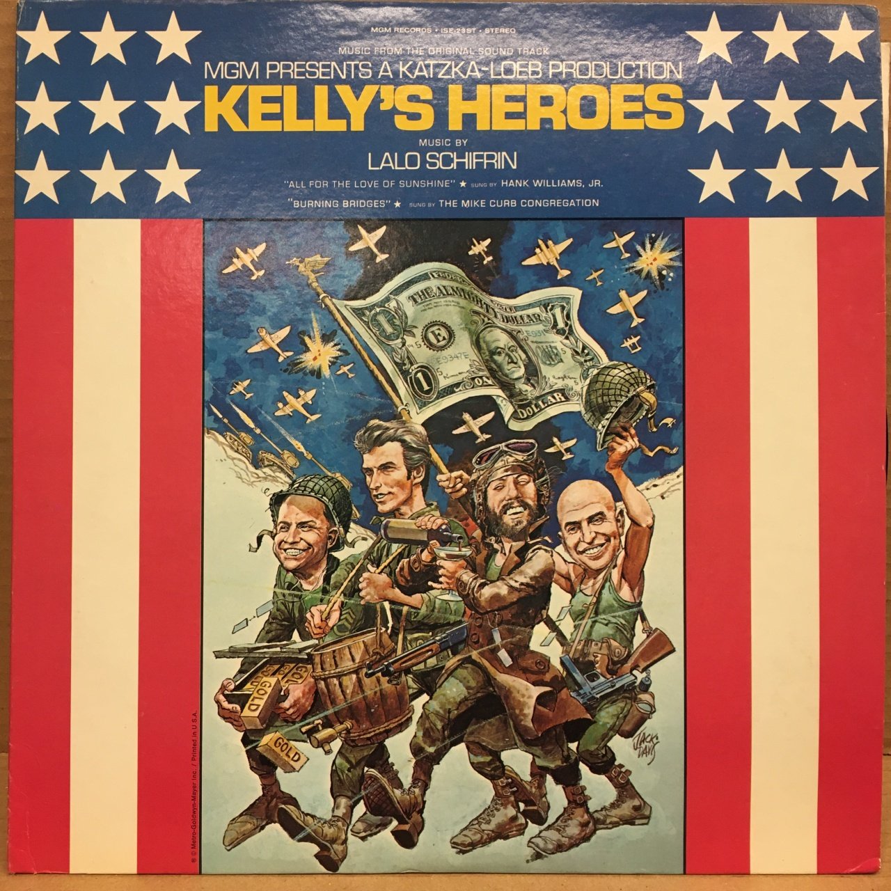 KELLY'S HEROES SOUNDTRACK LALO SCHIFRIN 1970 2.EL PLAK