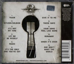 3 DOORS DOWN ‎– 3 DOORS DOWN (2008) - CD AMBALAJINDA SIFIR