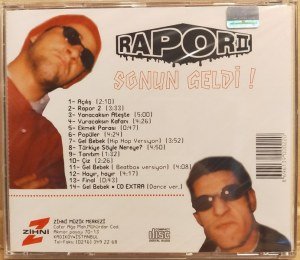 RAPOR 2 - SONUN GELDİ (1998) - CD AMBALAJINDA SIFIR