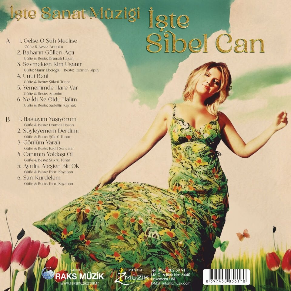 SİBEL CAN - İŞTE SANAT MÜZİĞİ İŞTE SİBEL CAN (2025) - LP SIFIR PLAK