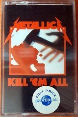METALLICA - KILL 'EM ALL (1999) UNIVERSAL CASSETTE MADE IN TURKEY ''NEW''