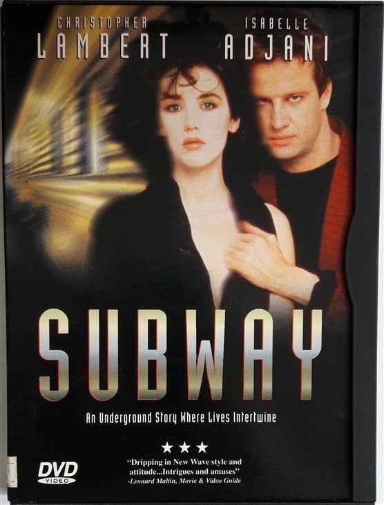 SUBWAY - METRO - CHRISTOPHER LAMBERT - ISABELLE ADJANI - LUC BESSON - SNAPCASE DVD 2.EL TR ALTYAZI YOKTUR